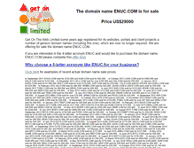 Tablet Screenshot of enuc.com